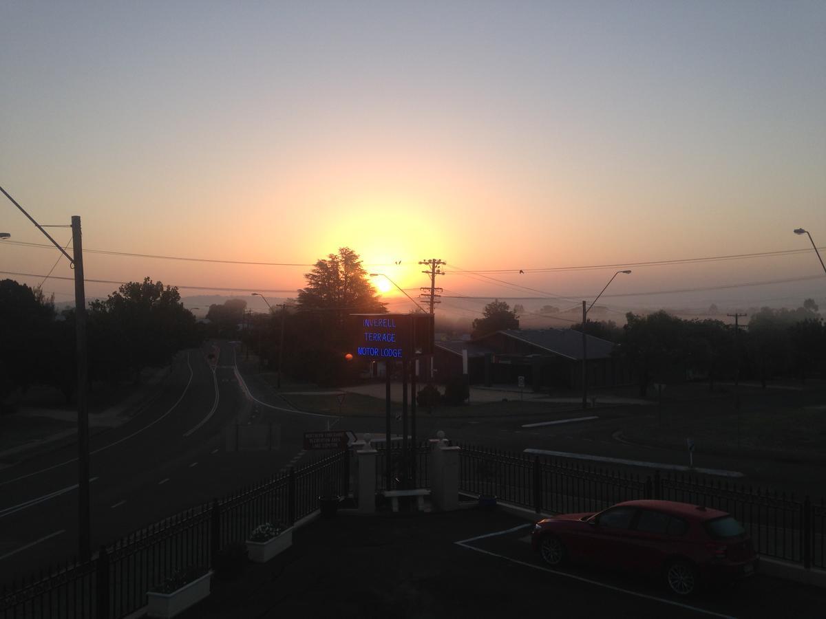 Inverell Terrace Motor Lodge Bagian luar foto
